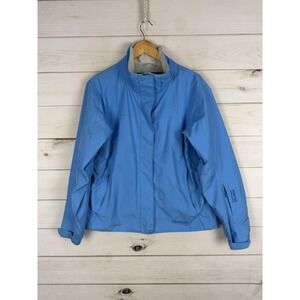Marmot Jacket Womens XL Blue GORE-TEX Performance Shell Ski Snow Waterproof